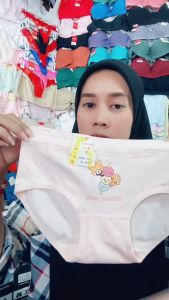 Celana Dalam Anak Perempuan Premium Lusinan Sorex NA401 Super Soft CD Anak Segitiga M-XL Jakarta