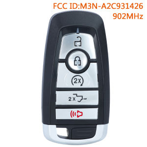 KEYECU M3N-A2C931426 Remote Key Fob for Ford F-150 F-250 F-350 Raptor 2017 2018 2019 2020 2021 2022 2023 164-R8185 164-R8166
