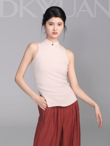 DKYY | Traditional Chinese Sleeveless Vest Fit Slim Dance Top
