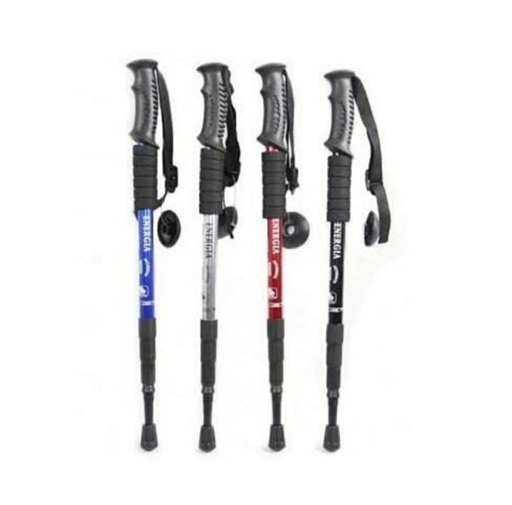 Tracking Pole Antishock Model Lurus Trekking Pole Tongkat