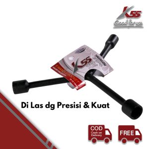 K55 Kunci Sock Socket Sok Y Ukuran 8-10-12mm 10-12-14mm Y-Handle Socket