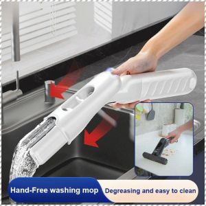 Mini Small Mop Sponge Absorbent Household Desktop Handheld Hand-Free Bathroom Lazy Wipe Table Artifact Multi-Function懒人桌棉拖把