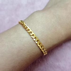 JIN JING RANTAI TANGAN HOLLOW EMAS 916 3.20g/3.34g