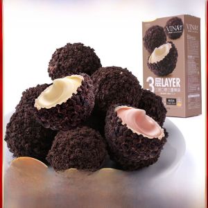 ฟรานซซี่ ลาวา บอมบ์ 100 กขนมรสสตรอเบอร์รี่ชายามบ่ายอาหารพักผ่อน 48 หยวนสำหรับ 8 ชิ้นเลือกจากกวางตุ้งประเทศจีน