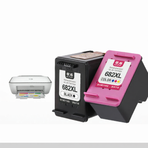 Dazzlelight HP 682XL Ink Cartridge Compatible with Deskjet Hp2776 2775 2777 6078 4178 1216 Dj2775 Black And Color Inkbox Refillable