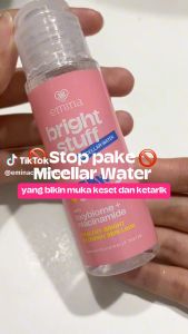 Emina Bright Stuff Micellar Water - Pembersih Wajah Cerah Glowing