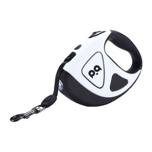 HamshMoc Strong Dog Leash Retractable Pet Traction Rope Automatic LED Light With Anti-Slip Handle For Medium Large Dogs Outdoor