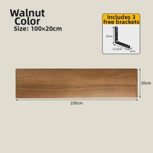 Wall Mounted Shelf Wall Bookshelf No Paint Required