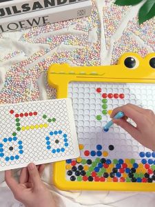 Papan Gambar Magnet/ Mainan Edukasi Anak/ Magnetic Board Drawing/ DIY Magnetic Drawing Board /Mainan edukasi Kreatifitas / dengan Magnetic Pen dan Magpad/  Hadiah Ulang