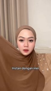 Pashmina Inner Meleyot Instant Jersey Terbaru