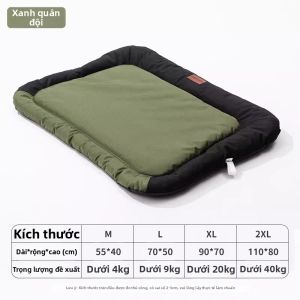 7o | Giường Chó Chống Thấm Nước Chống Đốt cho Chó Nhỏ và Vừa