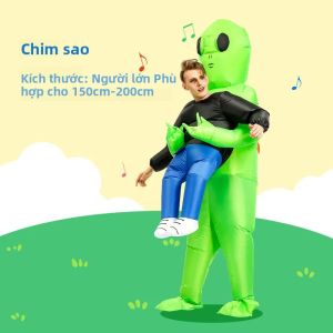 ET-Aliens Trang Phục Hóa Trang Bơm Hơi Quái Vật Đáng Sợ Dành Cho Người Lớn Và Trẻ Em Thích Hợp Cho Bữa Tiệc Giáng Sinh Lễ Tạ Ơn Và Sân Khấu Lễ Hội