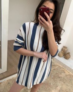 718 OVERSIZE TOPS-atasan rajut wanita