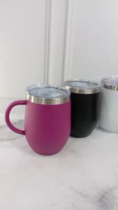 MUG GELAS TAHAN PANAS DAN DINGIN / MUG GO TUMBLER 500 ML VACUUM INSULATED STAINLESS STEEL