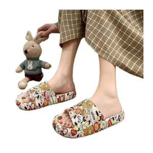 รองเท้าแตะส้นแบนแบบสวมสบายสำหรับผู้หญิงในช่วงฤดูร้อนปี 2024 สไตล์เกาหลี รองเท้าแตะชายหาดกลางแจ้งสำหรับนักเรียน รองเท้าแตะแบบสวมสบายสำหรับเดินไปชายหาด