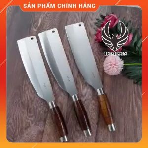 Dao bếp chặt gà vịt chất thép Trắng Nhật chống rỉ sắc bén
