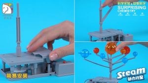 Mô hình hệ mặt trời Steam Có động cơ quay đèn chiếu hành tinh. {Bộ mô hình lắp ráp đồ chơi cho bé tìm hiểu khoa học| Mô hình hệ mặt trời có đèn| Mô hình lắp ráp}