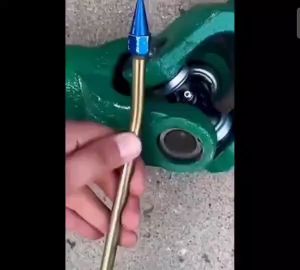 ZEN Hydraulic Pump 2-Way Actuator for Bicycle - Copper, Hydraulic Pump for Bicycle, Complete with 1/8 BSP Adaptor, SAE 10 ± 0.2mm Hose - ZEN