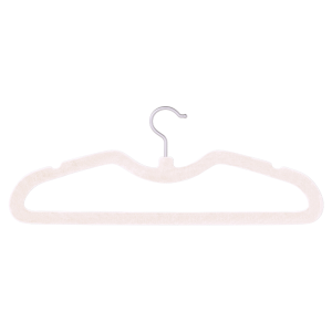 XUANG | Short Neck Flocked Hangers Non-Slip Shoulder Protection