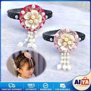 Girls Hanbok Hairdress/embroidered Pendant Hairband Children Hairband/bride Headdress