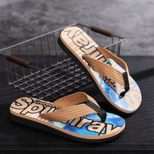 Mens Sandals Summer Outdoor Wear Anti-Slip Odor-Resistant 2025 New Style Mesh Upper Thick Bottom Rubber Sole Slip-On Beach Shoes
