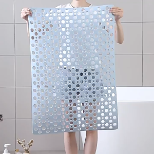 Non-Slip PVC permaidani mandi tab mandi Mat Non-Skid kalis air mandi Rug Tandas Mats Bilik Tandas Pelapit Kaki Anti permaidani