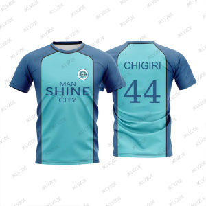 Blue Lock NAGI Man Shine City Jersey Japanese Anime Cosplay Football Uniform Summer Sports Men’s Tshirt Casual Kids/Adult Tops