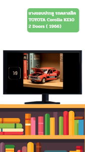 [เส้น] ยางขอบประตู รถคลาสสิค TOYOTA Corolla KE10 2 Doors( 1966) ตรงรุ่นทนทาน แต่งสวย