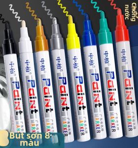 XINGJIE | Waterproof and Oil-Resistant Durable Quick-Drying Special Use in Cars and Construction Marking Paint Pen White