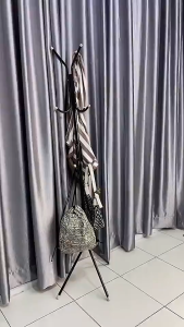 TERMURAH! Gantungan Tiang Berdiri Tempat Penyimpanan Jaket Topi Serbaguna Aesthetic