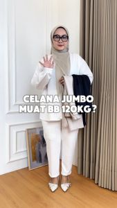 Celana Wanita Jumbo Scuba Premium & Cara Memilih Ukuran yang Tepat