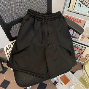 Quần Short Thể Thao American Trendy Có Dây Rút Co Giãn Cho Nam Và Nữ Mùa Hè Năm 2025 Quần Short Thường Ngày Rộng Rãi Đa Năng Cho Cặp Đôi