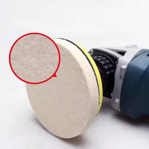 Wool Felt Polishing Pad 2-7inch Abrasive Wheel Soft Felt Discs For Glass Stainless Steel Marble Polishing Repair Tools