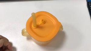 LAKOE Gelas Susu Sedotan Anak Straw Training Cup Bayi Tahan Panas 240ML