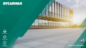 SYLVANIA LED Floodlight โคมฟลัดไลท์แอลอีดี โคมสปอร์ตไลท์ VISION LED III 300W-6500K เดย์ไลท์