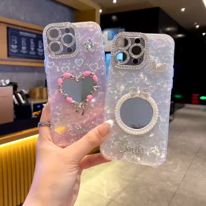 3D เคสแข็งเลเซอร์ IMD สำหรับ iPhone 11 12 13 14 15 16 17 Pro Max Plus เคสป้องกันการตกสำหรับ iPhone 17