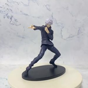Bandai | Anime Jujutsu Kaisen Satoru Gojo Figure PVC Statue Model Toy Fighting Pose Collectible Doll Desktop Decor Gift For Fans