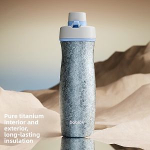 High-Quality Titanium Insulated Water Bottle for Outdoor Sports and Gift