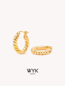 WYK | Vintage Twisted Earring 18k Gold Plated