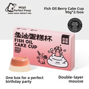 Mojo | Birthday Celebration Cat and Dog Snack Cans Mousse Milk Pudding Fish Oil Hair Enhancing