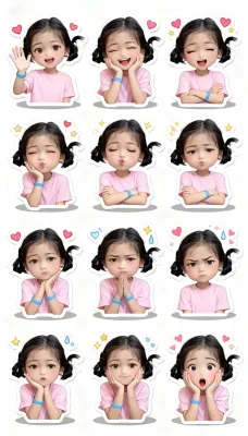 สติ๊กเกอร์ ตามสั่ง ไดคัทตามรูป ส่งรูปมาสั่งทำได้ Sticker PVC กันน้ำ ขนาดแผ่น 15x20 cm.