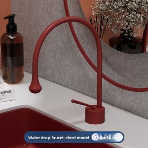 SHENGXUE | Swan Shape Pull Down High Cold and Hot Faucet