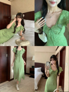 imimtuan | Đầm Voan Hoa và Ren Pháp Sang Trọng