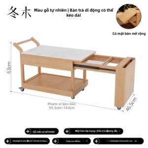 DONGMU | Bàn Trà Di Động Có Thể Mở Rộng