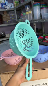 SARINGAN SAYUR PLASTIK SERBAGUNA/ SARINGAN MI /SARINGAN BUAH