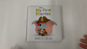 Disney My First Stories Dumbo Gets Dressed Story Board Book For Kids