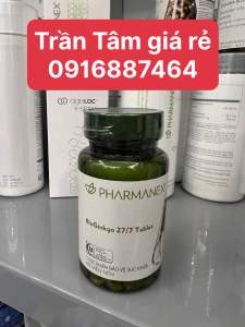 Thực Phẩm Bảo Vệ Sức Khỏe Nuskin BioGinkgo 27/7 Tăng Cường Trí Nhớ Cho Não - Hộp 60 viên