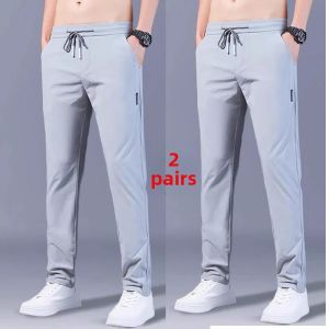 Casual Straight Leg Loose Fit Thermal Trousers