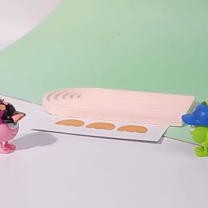 Baby Shine Gantungan Kunci LED I LOVE YOU Keychain Light Figure Mainan Alien Keychain