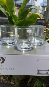 Bộ 6 Cốc Thủy Tinh Chịu Nhiệt Dung Tích 290 ML Cao Cấp